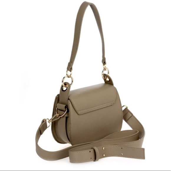 ADELA Metal Ring Saddle Crossbody Bag - Picture 4 of 7
